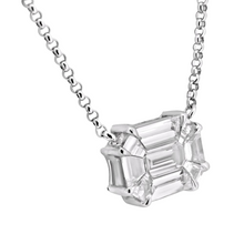 Diamond Baguette Illusion Pendant