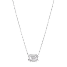 Diamond Baguette Illusion Pendant
