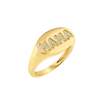 Diamond Mama Signet Ring