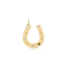 Jumbo Lucky Horseshoe Charm