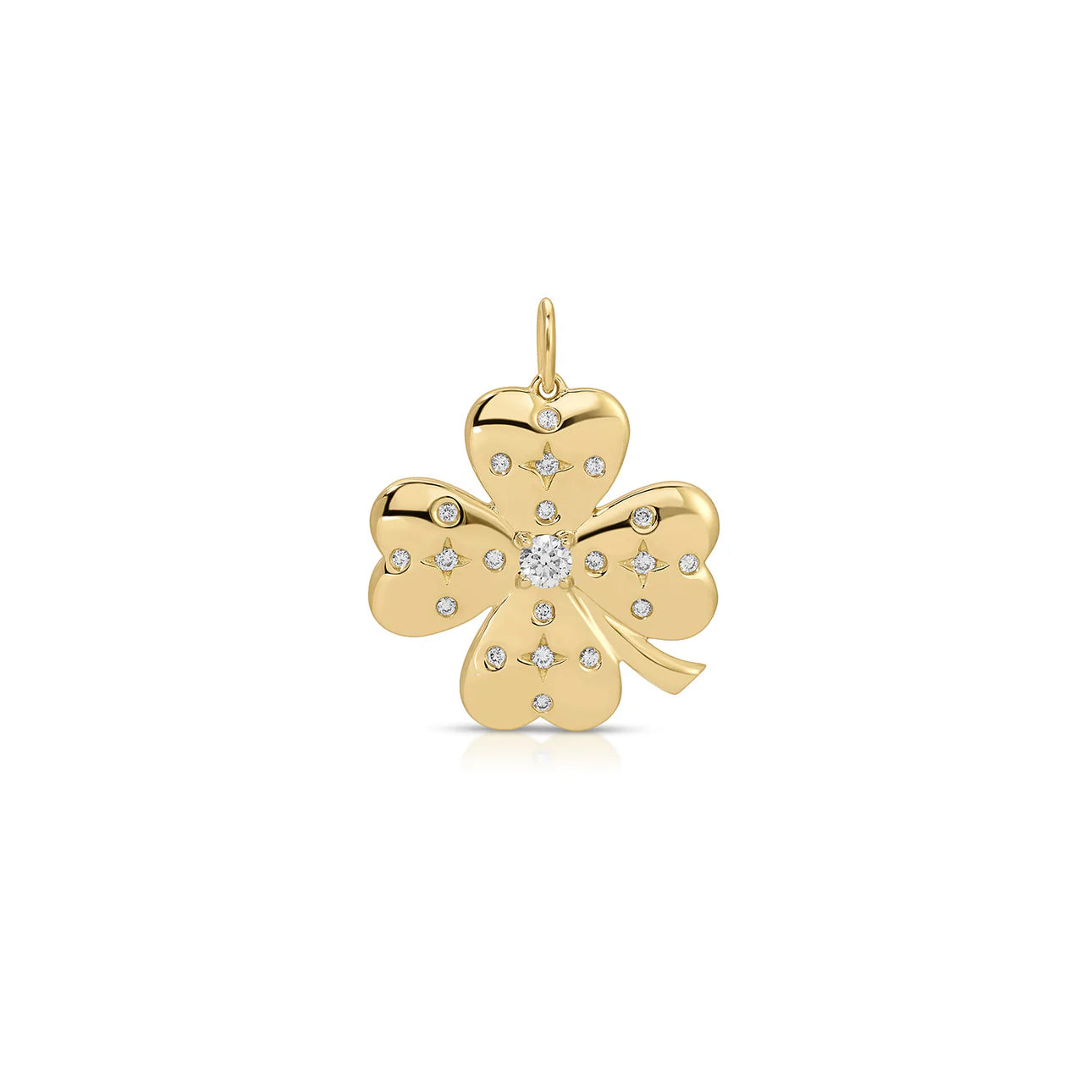 Jumbo Lucky Clover Charm