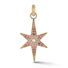 Stella Celestial Starburst Pendant Charm