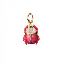 The Evelyn Scarab Gemstone Charm