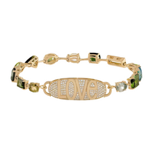 Gemstone Rock Candy Bracelet