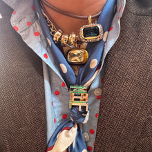 Large Story Gemstone or Diamond Bead Charm