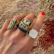 MAC Gemstone Eternity Band Ring