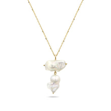 Double Baroque Pearl Necklace