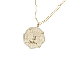 Inspiration Pave Diamond Octagon Charm