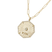 Inspiration Pave Diamond Octagon Charm