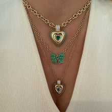 Small Linzer Heart Pendant