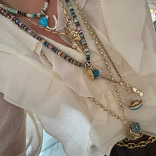 Revel Small Bead Gemstone or Diamond Ball Necklace