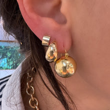 Jumbo Dome Huggie Earrings