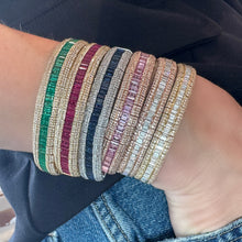 Pave Diamond Scales Stretch Bracelet