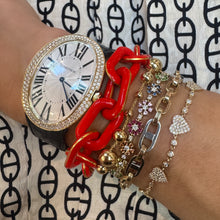 Mixed Gold Ball Bracelet