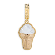 Plateless Gold & Gemstone Emoji Icon Charm Pendant