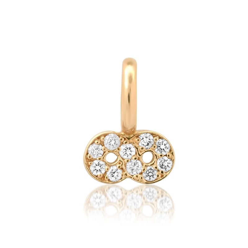 Mini Infinity Diamond Charm