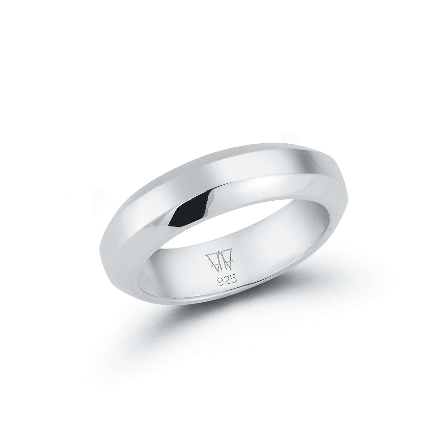 Grant Angled Band Men's Ring