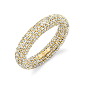 Inside and Out Diamond Eternity Band Ring