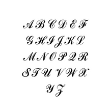 High Polish Medium Script Initial Charm