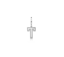 High Polish Mini Outline Initial Charm