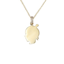 Bespoke Portrait Outline Charm