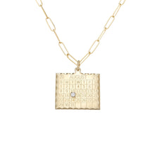 Customizable Single Date Gemstone Calendar Charm