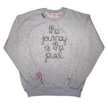 MBAB X JRD Luxe Customizable Hand Embroidered The Journey is the Jewel Sweatshirt