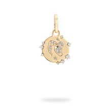 Zodiac Diamond Hinged Charm