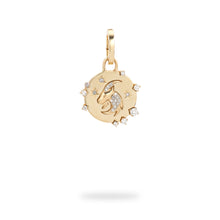 Zodiac Diamond Hinged Charm