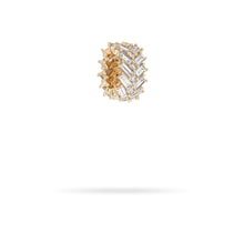 Lab Grown Diamond Chevron Baguette Big Bead