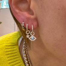 Turquoise Evil Eye Earring Charms