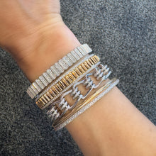 Huxley Gold & Diamond Coil Link Bracelet