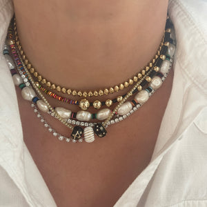 Mother Lode Beaded Choker Necklace