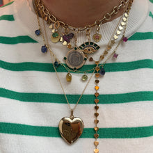 Perfectly Polished Heart Lariat Necklace