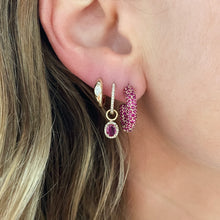 My Marquis Diamond Huggie Earrings