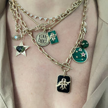 Large Gemstone Zodiac Pendant