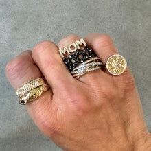 The Ultimate Diamond Mom Stacking Ring