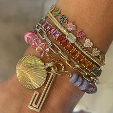 The Italian Flex Chain Bracelet with Diamond Bezel