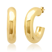 Medium Chunky Gold Hoop
