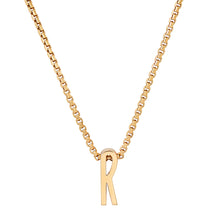 Slide-On Chunky Initial Charm Necklace