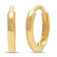 Tiny 14k Gold Huggies