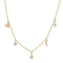 Mini Charms Dangles Necklace