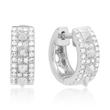 Mini Diamond Spike Huggies