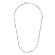 Best of Both 50/50 Diamond Tennis / Chain Necklace