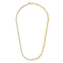 Best of Both 50/50 Diamond Tennis / Chain Necklace
