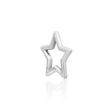 14k High Polish Star Charm Clip Holder Enhancer