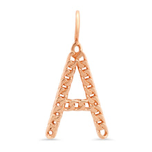 Cuban Chain Link Initial Charm