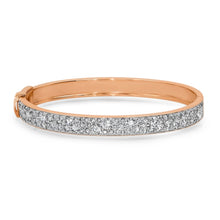 Diamond Cluster Bangle