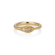 Grande Ouroboros Diamond Snake Band Ring