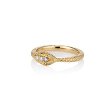 Grande Ouroboros Diamond Snake Band Ring